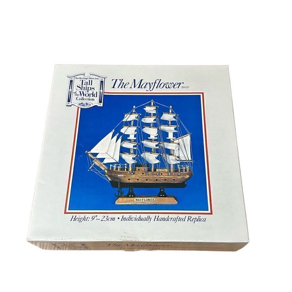 Heritage Mint Tall Ships Of The World Collection The Mayflower SH01 New Sealed